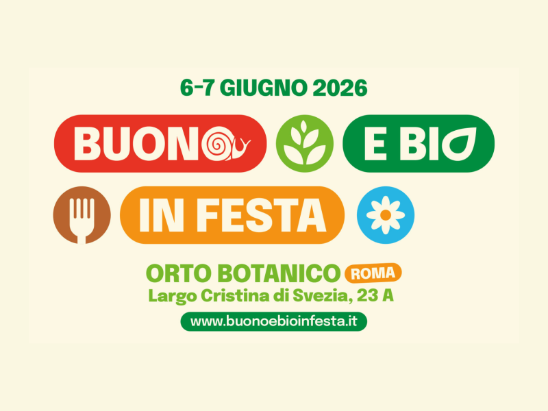 Due giorni di Buono e Bio in Festa all’Orto Botanico di Roma