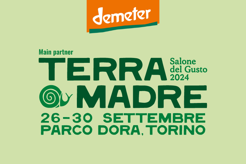 Demeter Italia a Terra Madre – Salone del gusto 2024