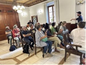 La stanza dove si tennero le lezioni di Steiner