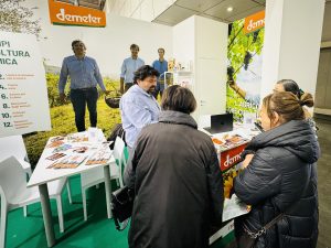 Lo stand Demeter Italia a Sana Food